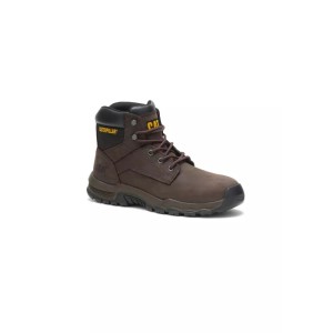 BOTAS CATERPILLAR bota con punta de acero para hombre P91325 - Marrón