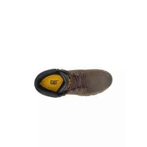 BOTAS CATERPILLAR bota con punta de acero para hombre P91325 - Marrón